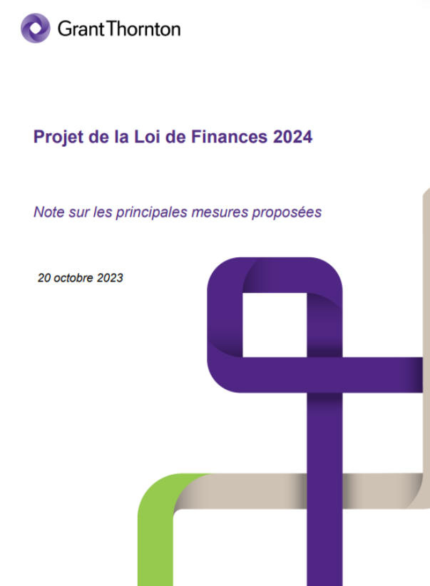 Projet de loi de finances 2024